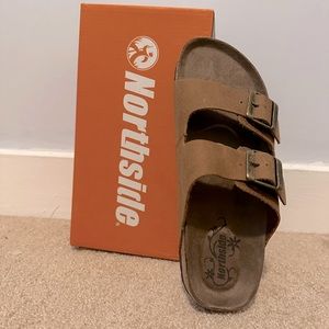 Women's Raegan 2-Strap Leather Cork Sandal
